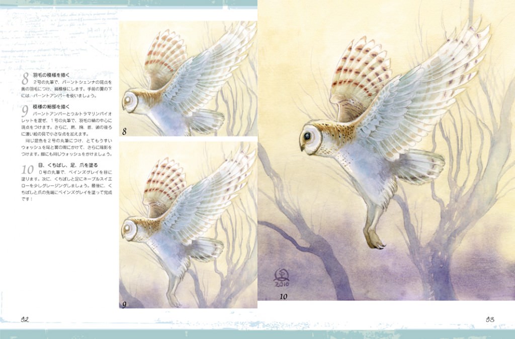 水と空と森 ファンタジー世界の生き物を描く マール社