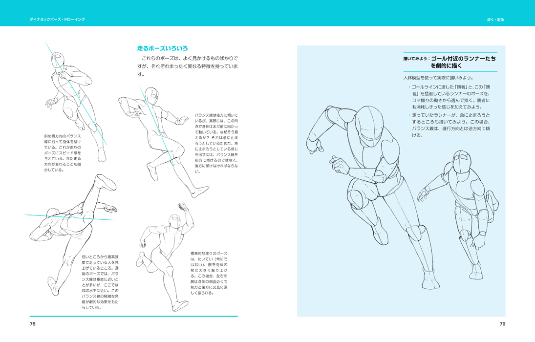 ダイナミックポーズ ドローイング マール社